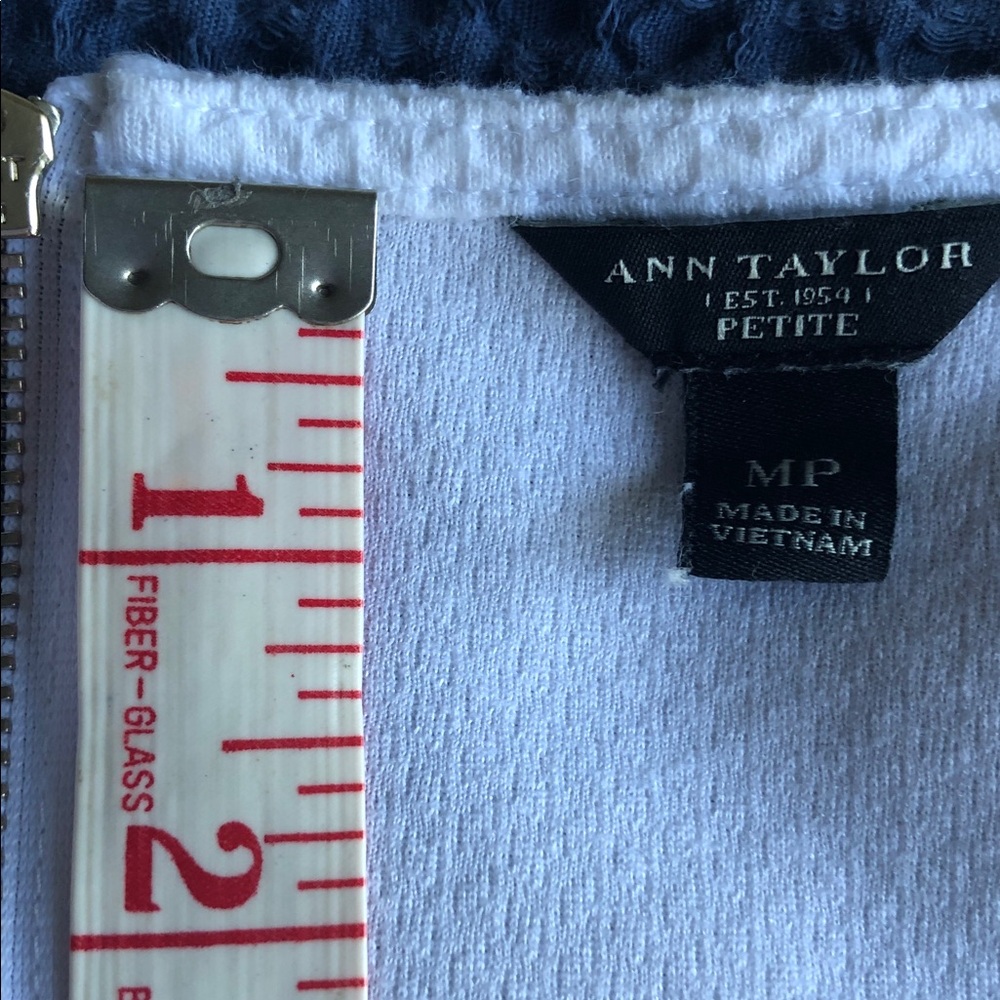 Ann Taylor Peplum Sleeveless Top size MP - Picture 11 of 14